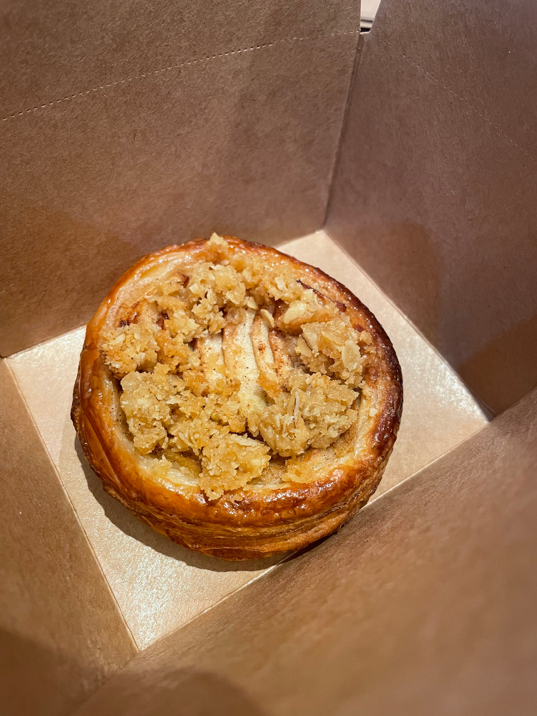 Apple Crumble Danish